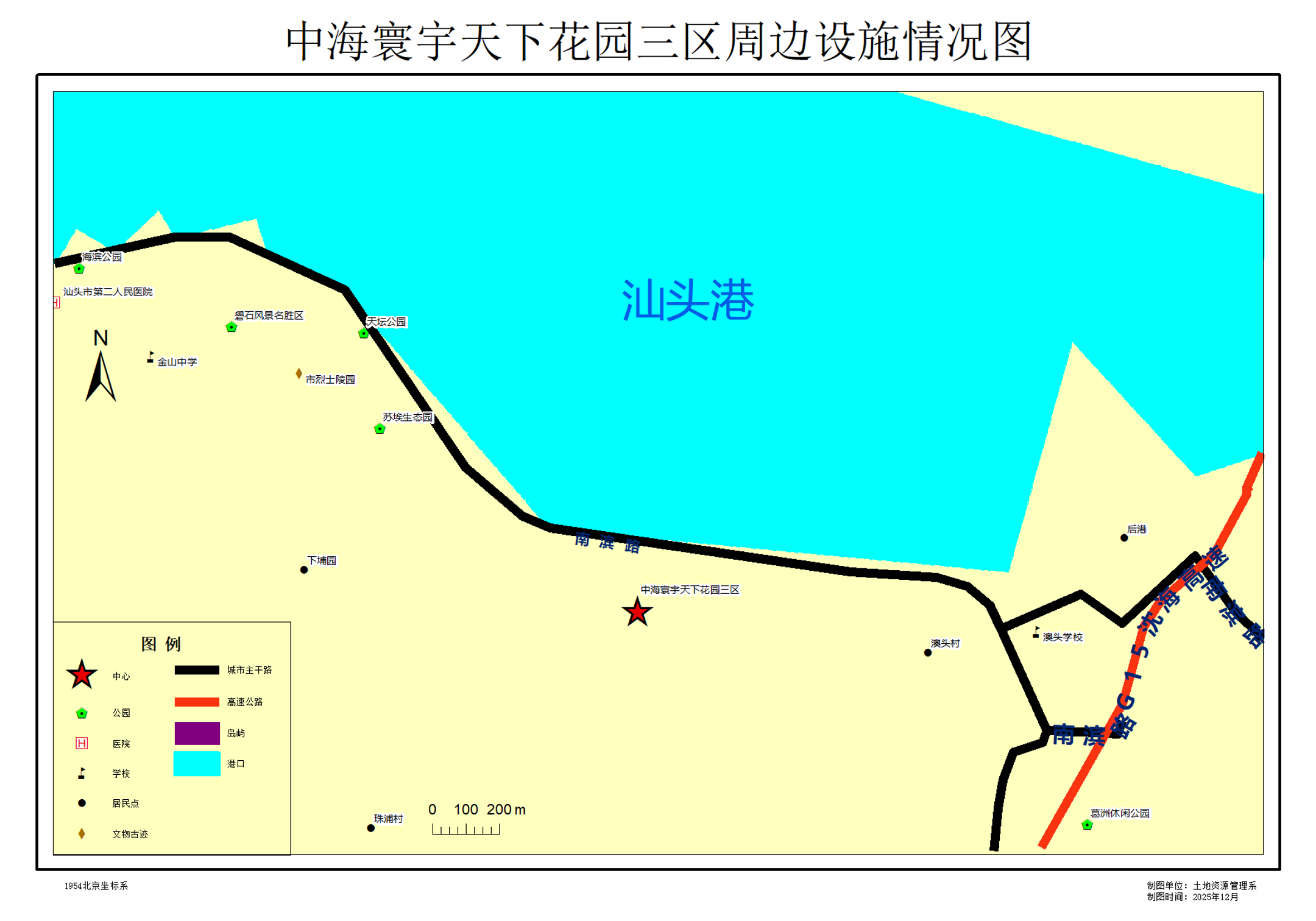 小区周边设施GIS地图